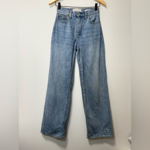 Aritzia Denim Forum The Farrah Hi-rise Wide Jean size 23 - Picture 4 of 12